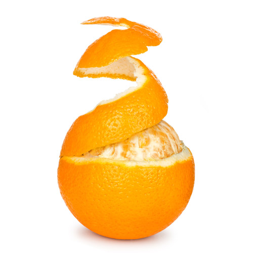 Ecorce d'orange